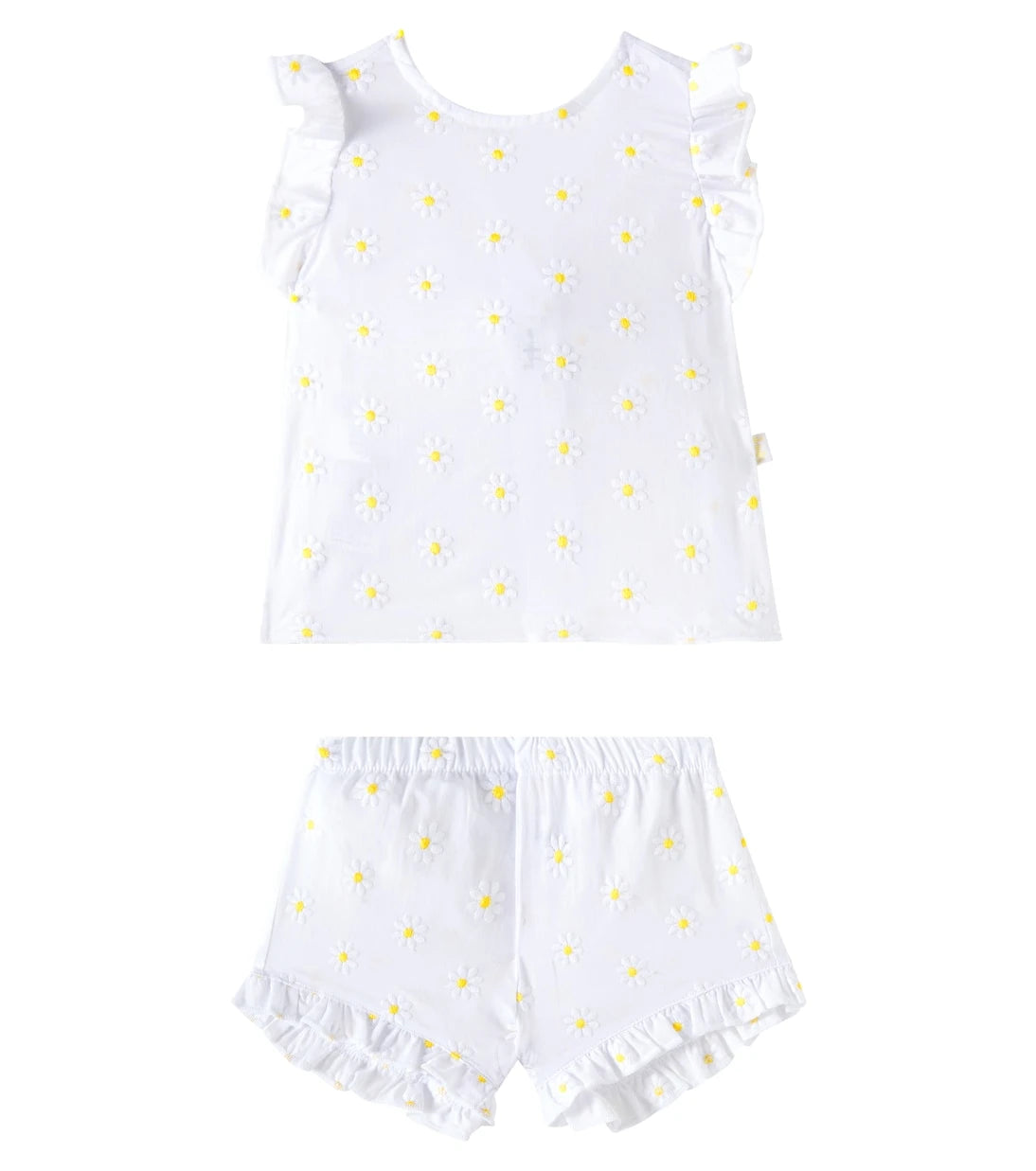 Il Gufo - Baby cotton top and shorts set
