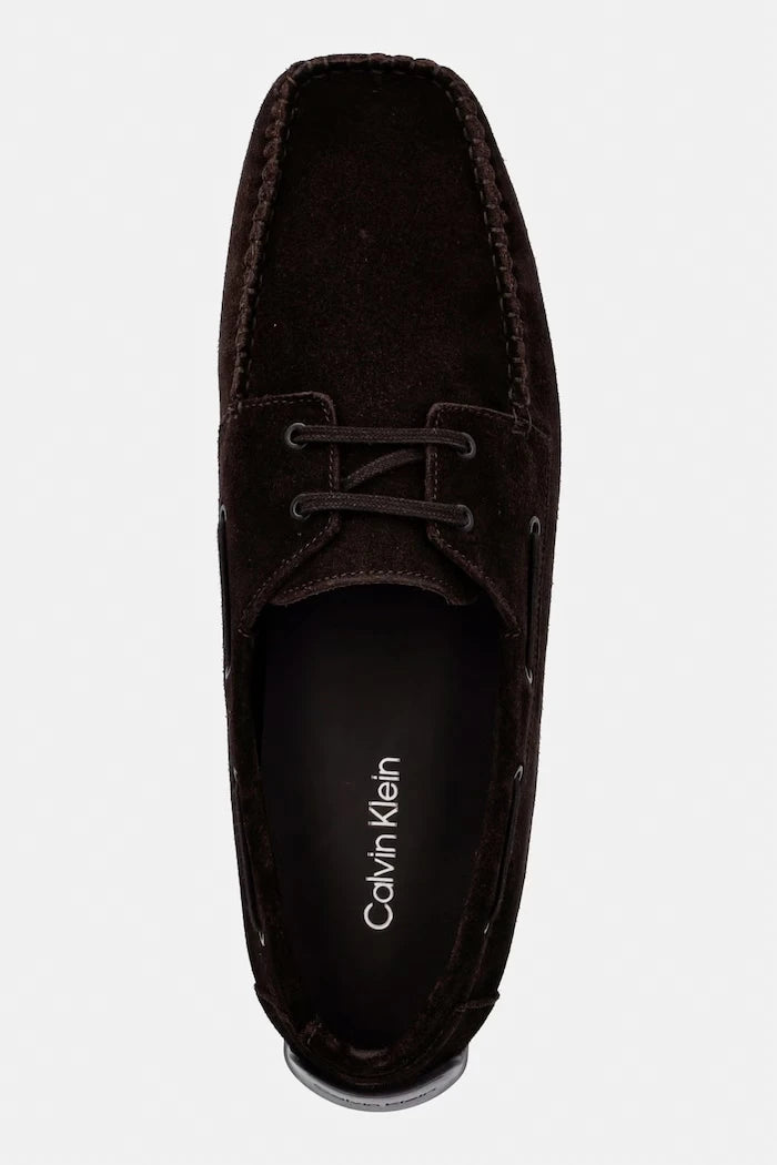 Calvin Klein Erkek Süet Mokasen DRIVER BOAT SU