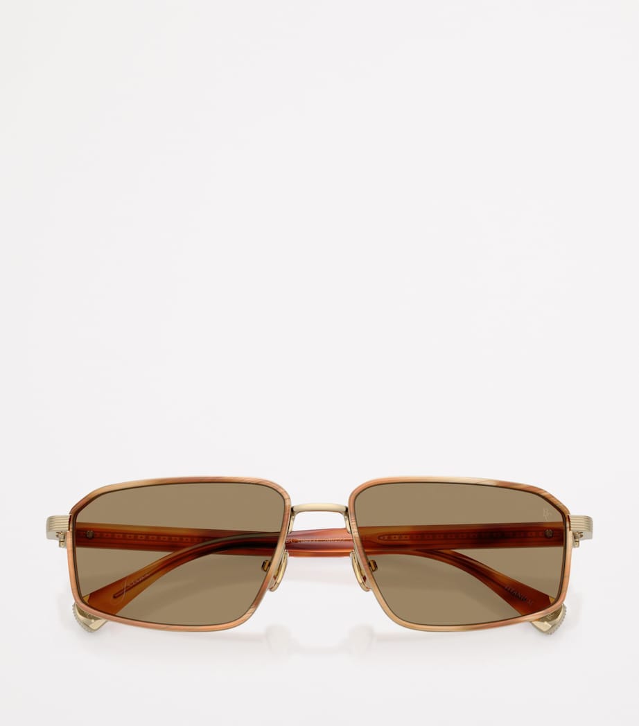 Titanium Rectangle Jarama Sunglasses