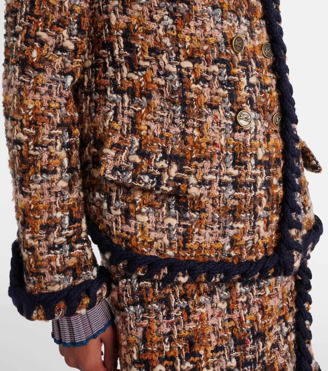 Etro - Paisley tweed blazer