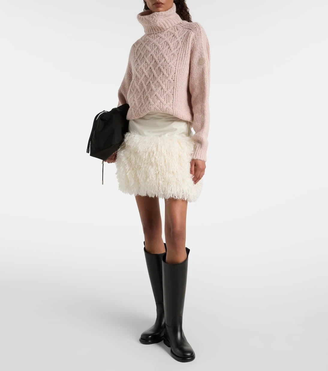 Moncler - Alpaca-blend turtleneck sweater