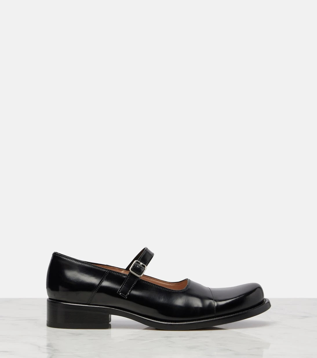 The Row - Kai leather Mary Jane flats