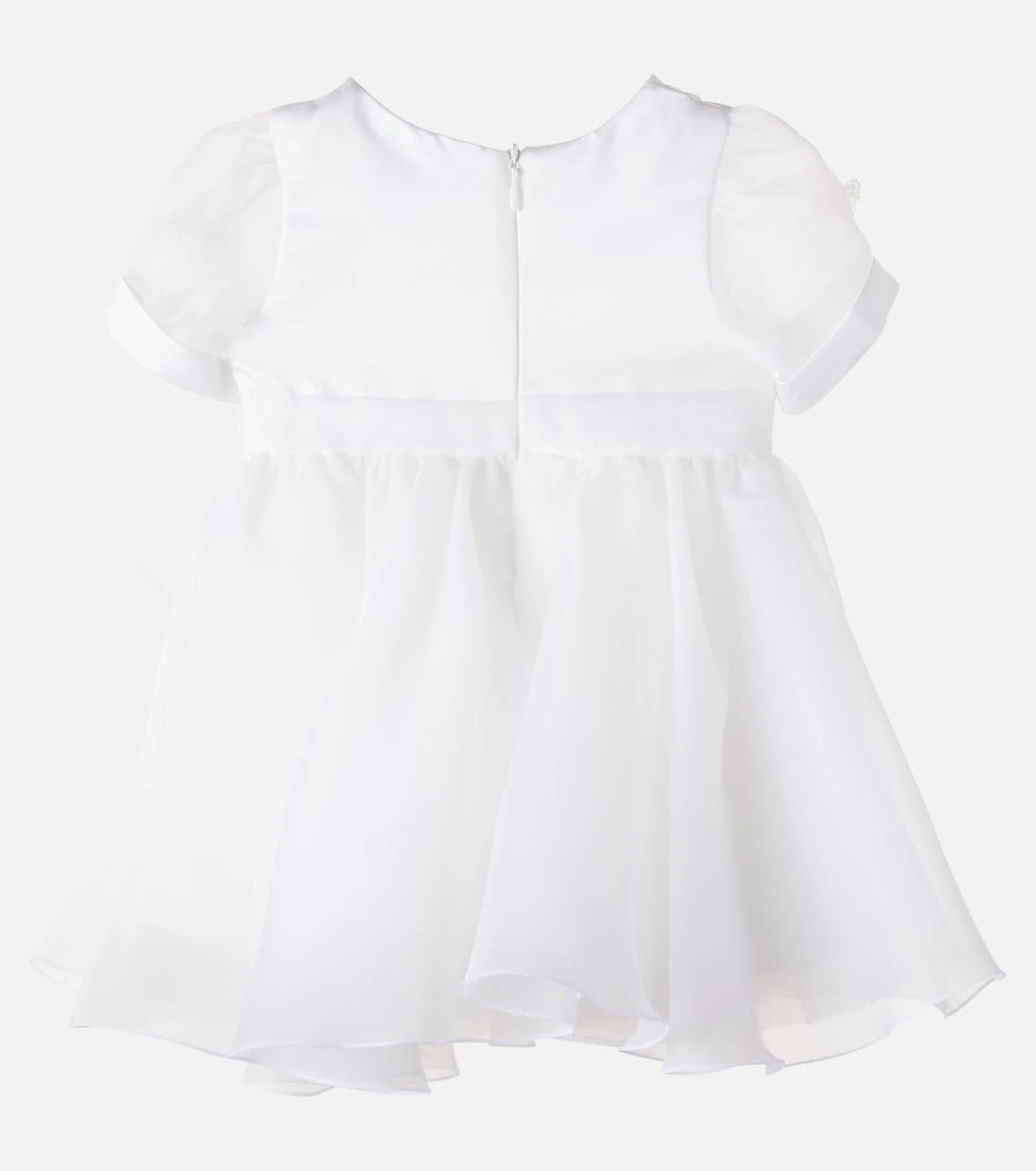 Monnalisa - Baby lace-trimmed dress