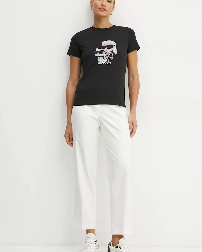 Karl Lagerfeld IKON RS Pamuklu Tişört