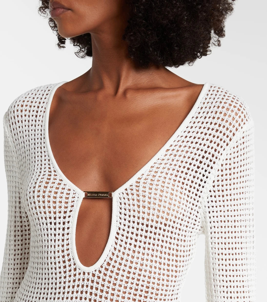 Melissa Odabash - Casey open-knit midi dress