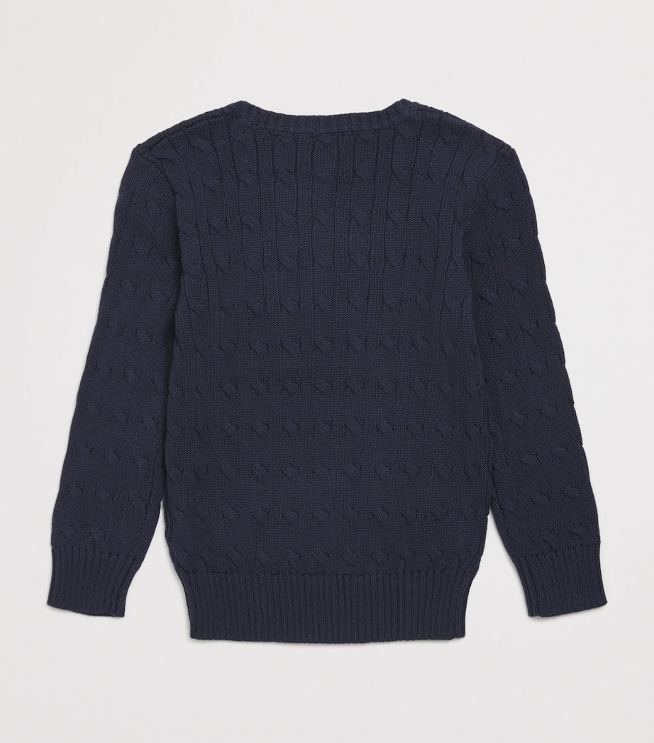 Ralph Lauren Kids Cotton Cable-Knit Sweater (6-14 Years)