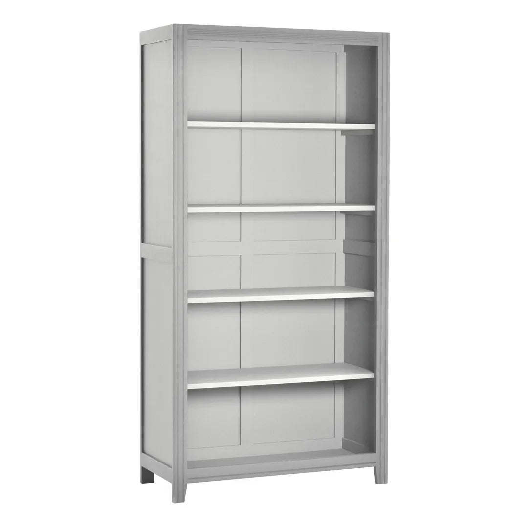 Laurette - Parisian Bookcase - Light Grey | Grey