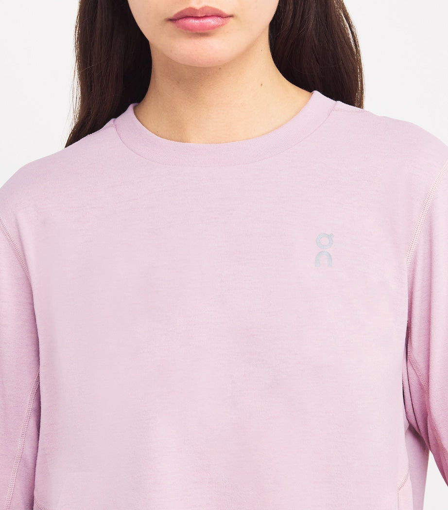 On Purple Train Long-T Top