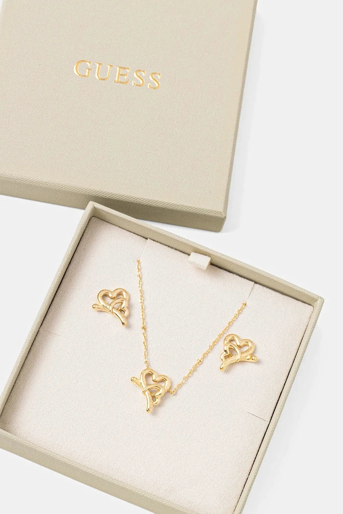 Колие и обици Guess LOVE BITES