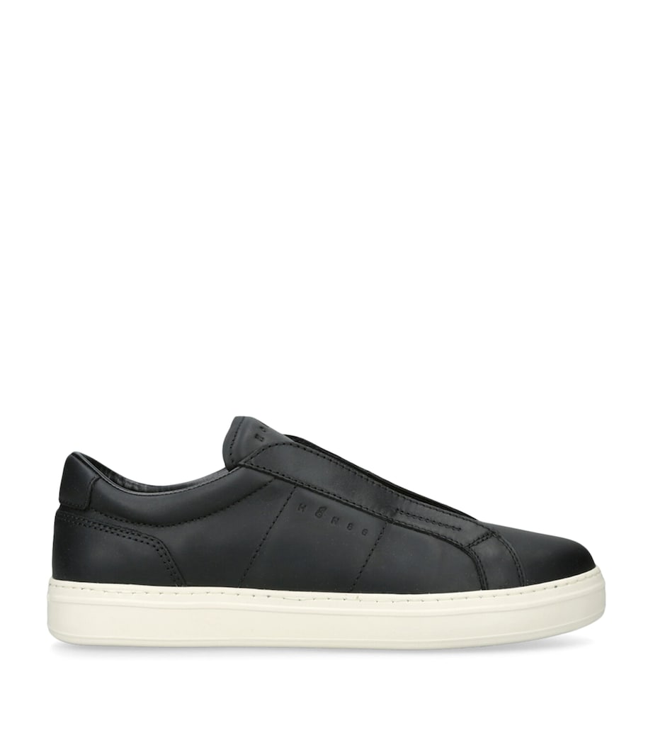 Leather H668 Slip-On Sneakers