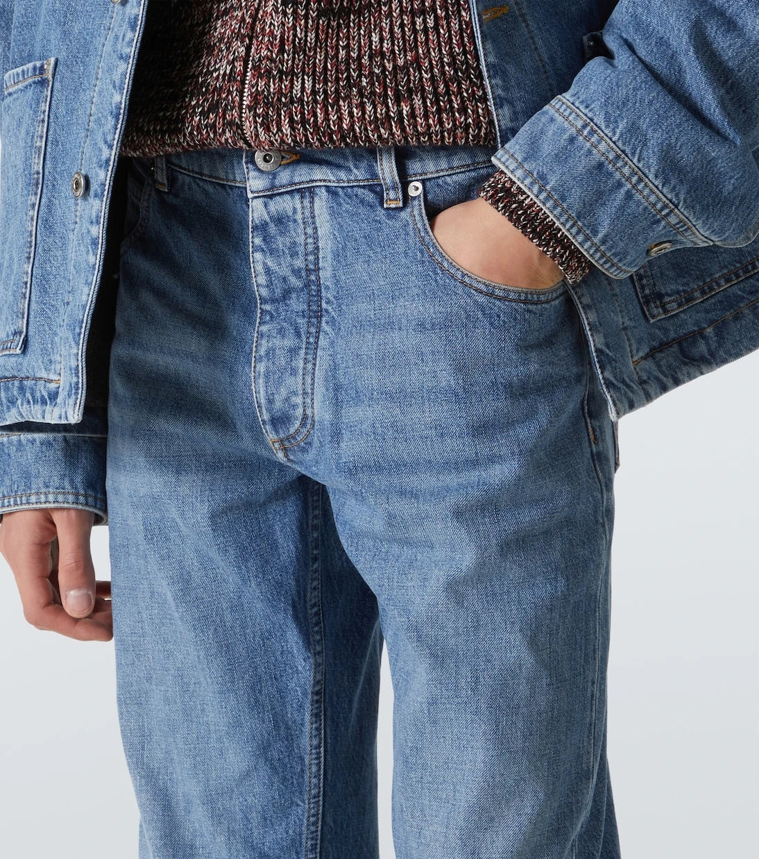 Bottega Veneta - Mid-rise straight jeans