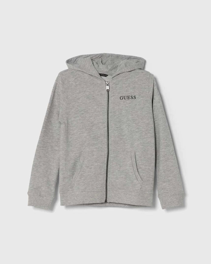 Çocuk pamuklu sweatshirt Guess