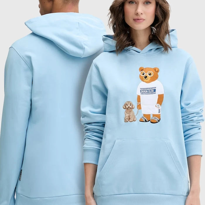 Baron Filou pamuklu kapüşonlu sweatshirt Filou CLXV