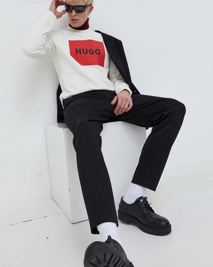 HUGO Pamuklu Sweatshirt