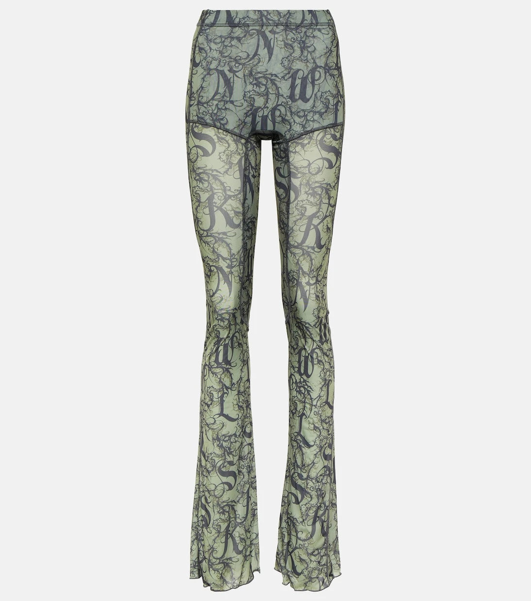 KNWLS - Halcyon printed flared pants