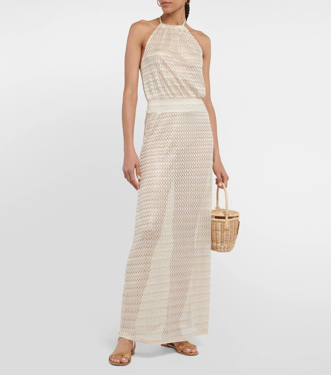 Melissa Odabash - Maisie halterneck maxi dress