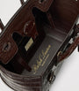 Alligator Leather Ricky 27 Top-Handle Bag