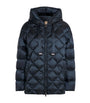 Blue Quilted Jacket