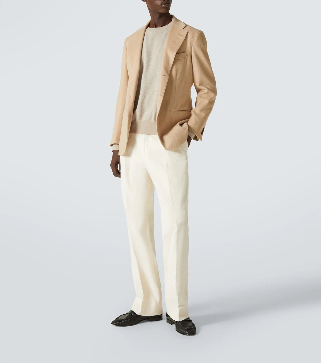 Saman Amel - Camel hair suit jacket
