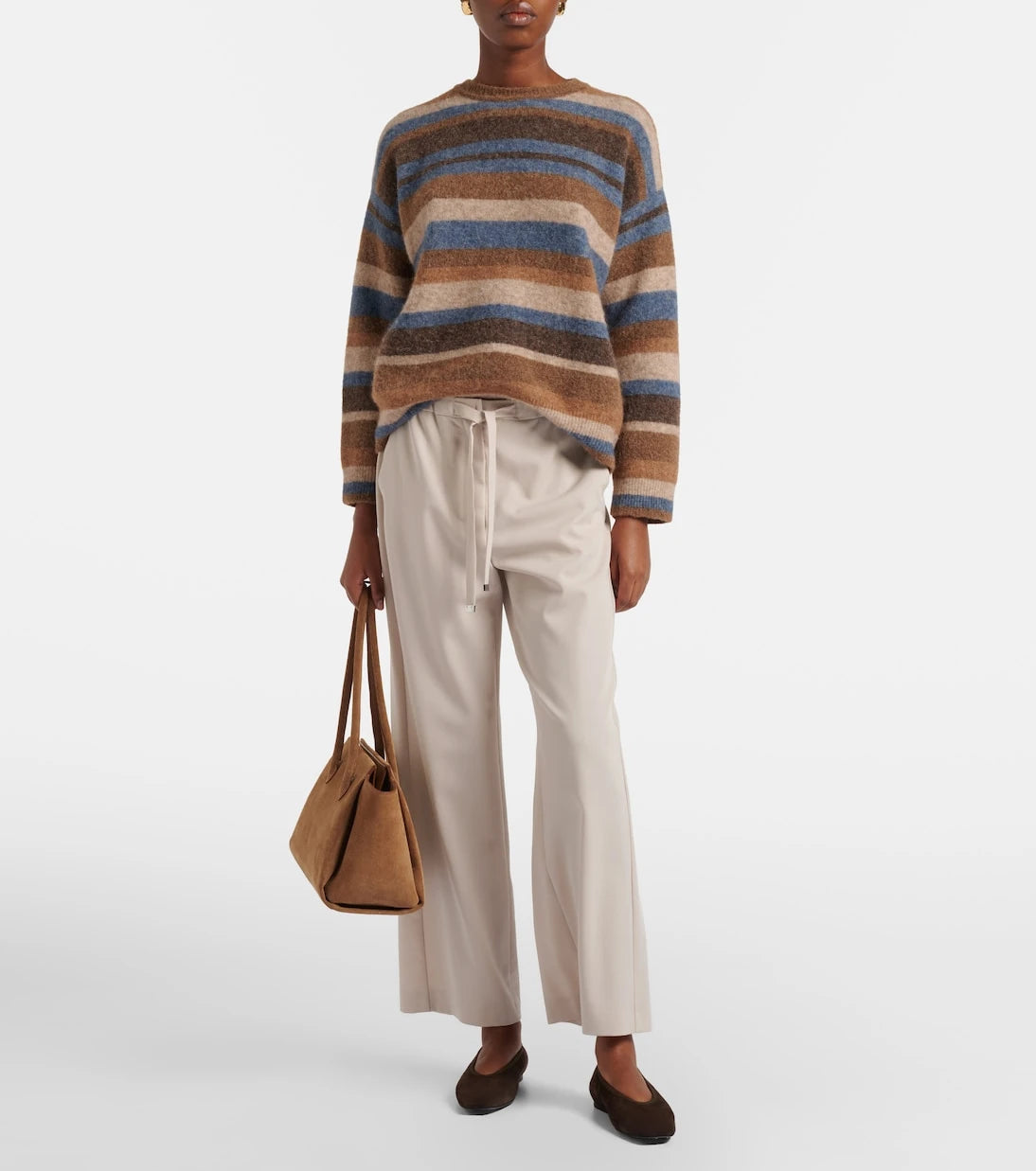 'S Max Mara - Margenta virgin wool straight pants