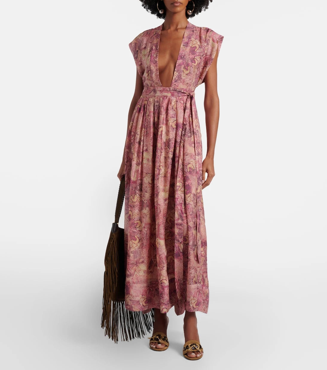 Isabel Marant - Melissa printed silk voile maxi dress