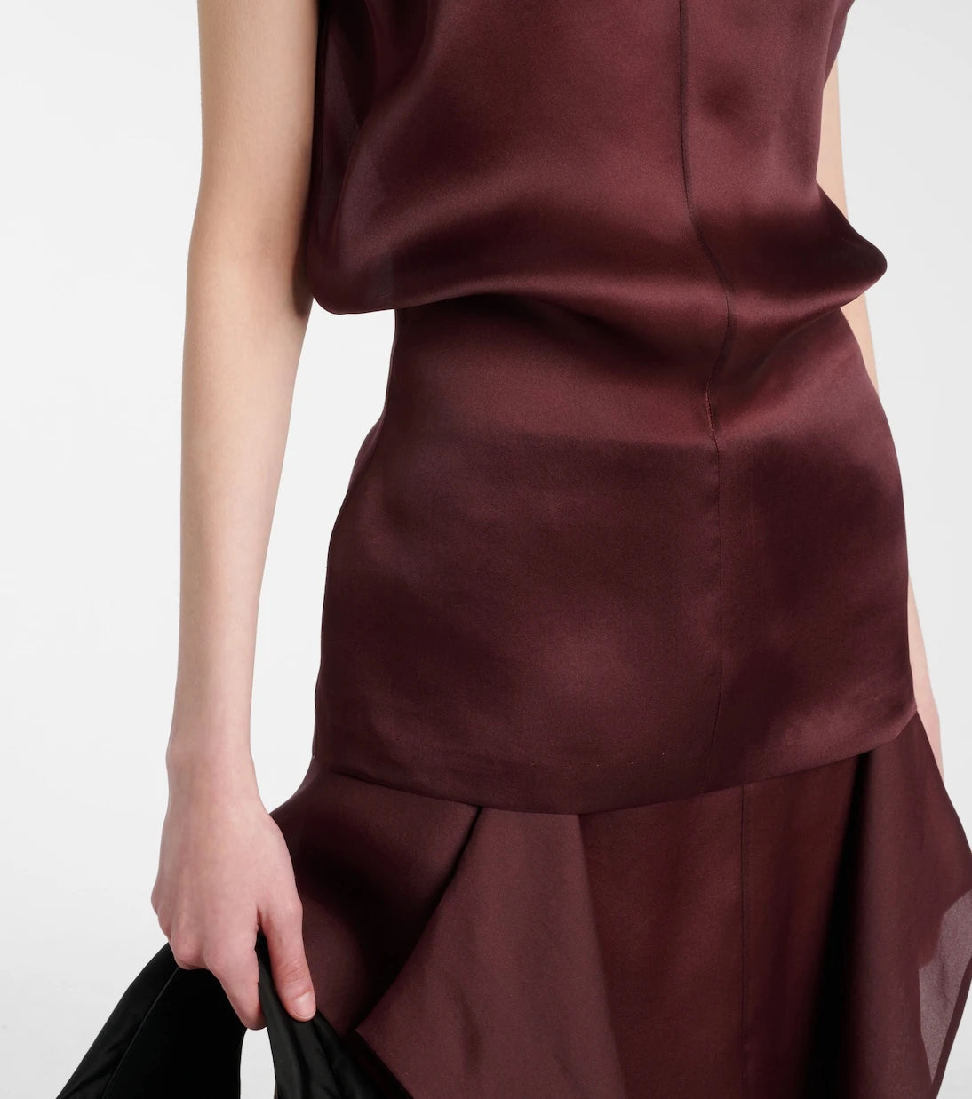 Khaite - Toma silk minidress