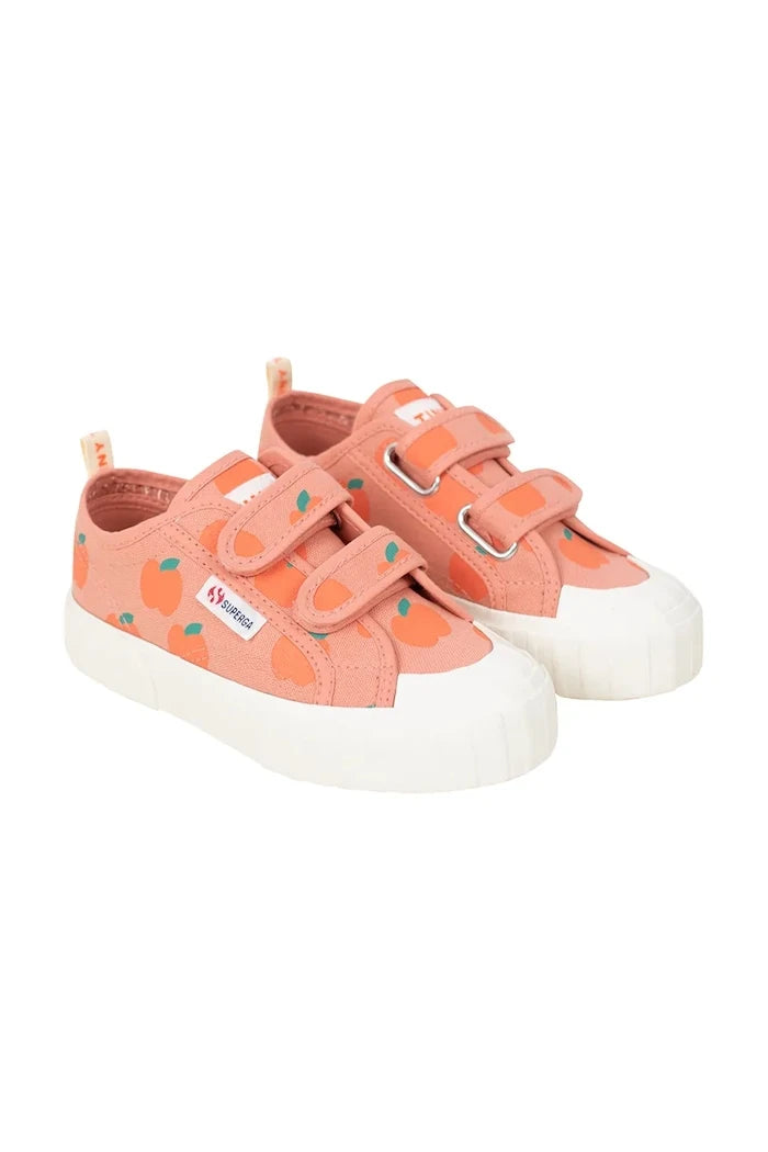 Детски ниски кецове Tinycottons APPLES SNEAKERS X SUPERGA