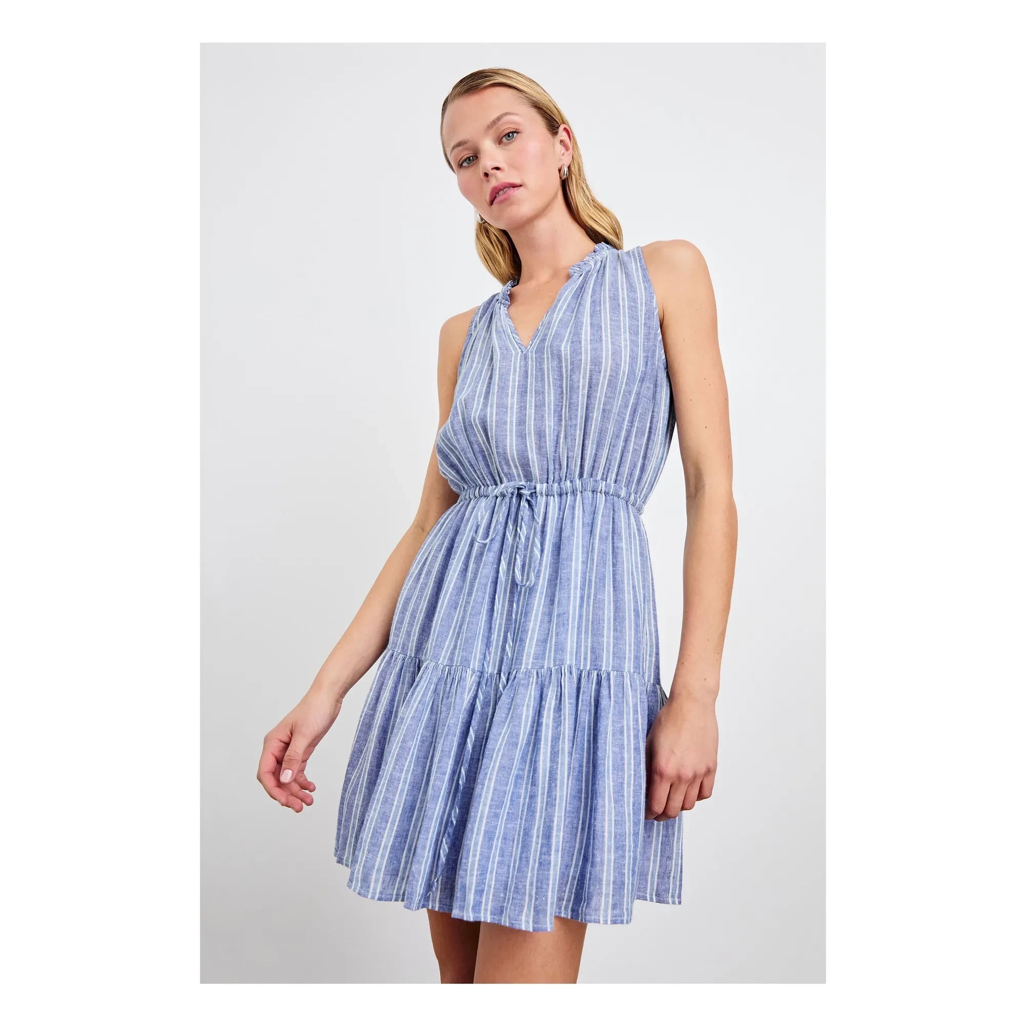 Rails - Albany Lake View Stripes Dress | Blue