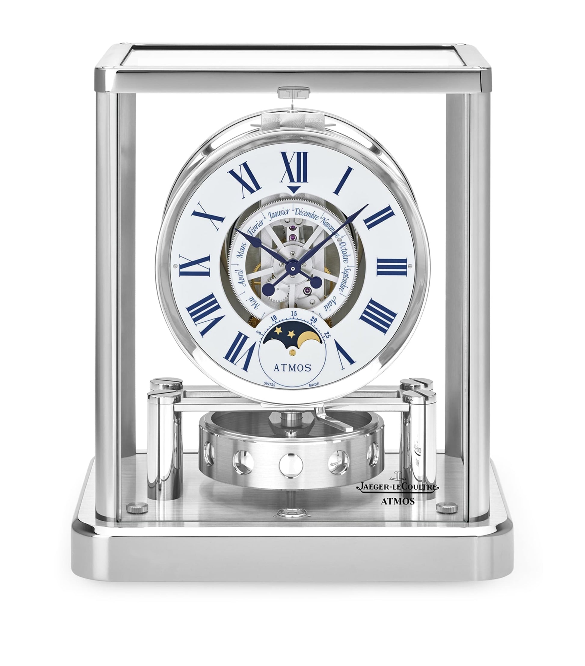 Atmos Classique Phases de Lune Clock