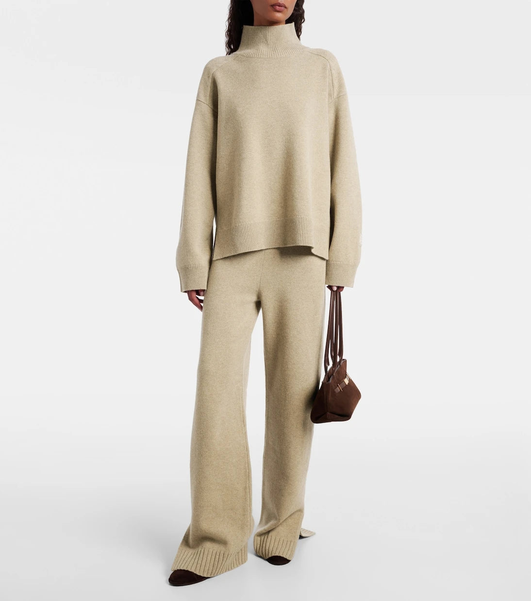 Tory Burch - Knitted wool sweatpants