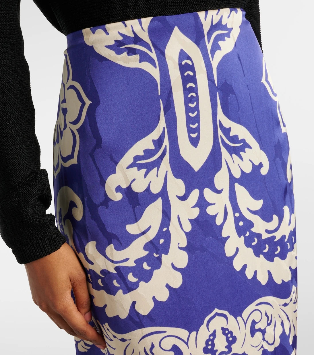 Etro - Printed maxi skirt