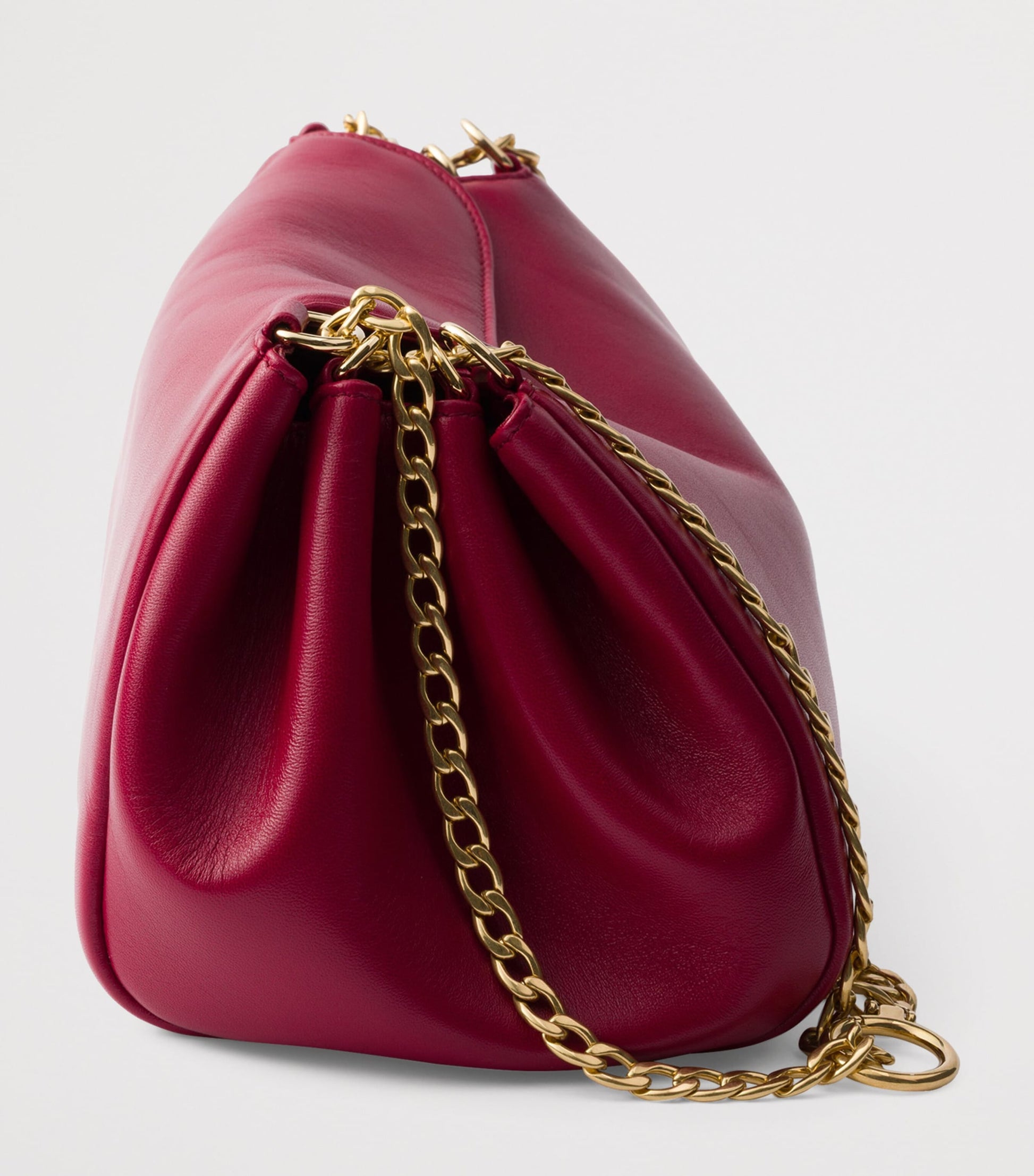 Prada Small Leather Tumulte Shoulder Bag