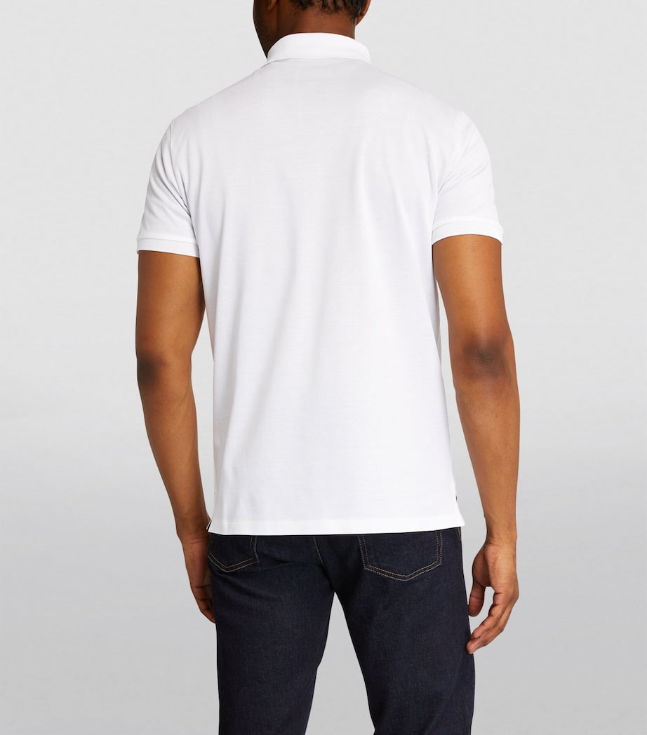 Ralph Lauren Purple Label Cotton Logo Polo Shirt