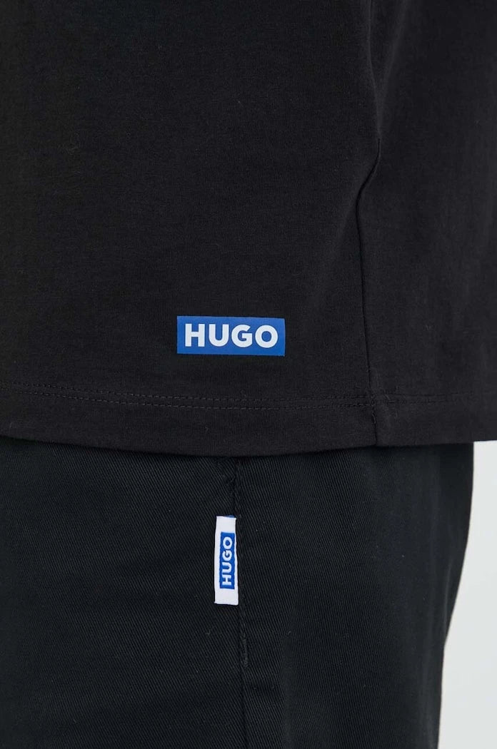 Hugo Blue Pamuklu Tişört (3'lü)