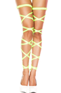 Neon Green Leg Wraps