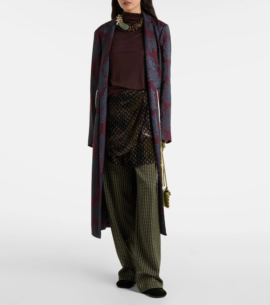 Dries Van Noten - Huala draped top