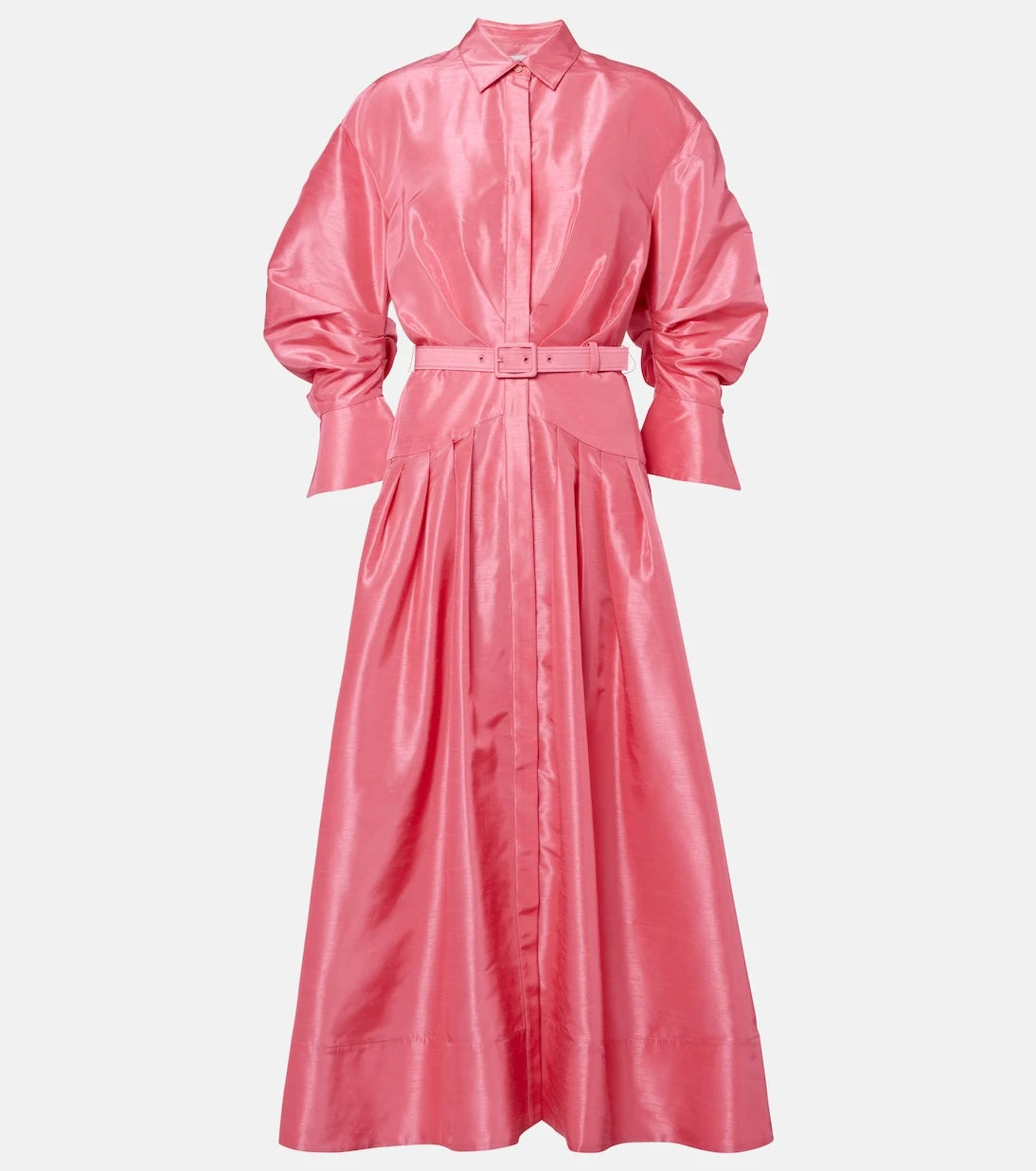 Rebecca Vallance - Maple belted gathered shirt dress