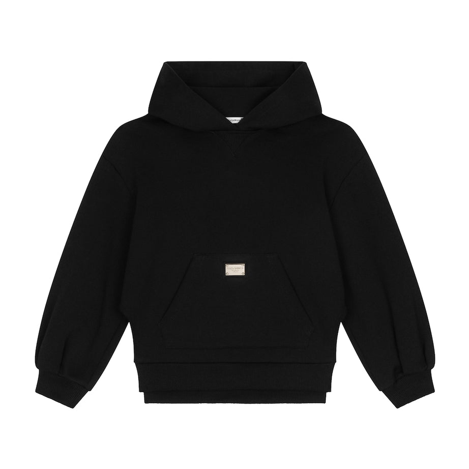 Dolce & Gabbana Kids Logo Plaque Hoodie (2-6 Years)