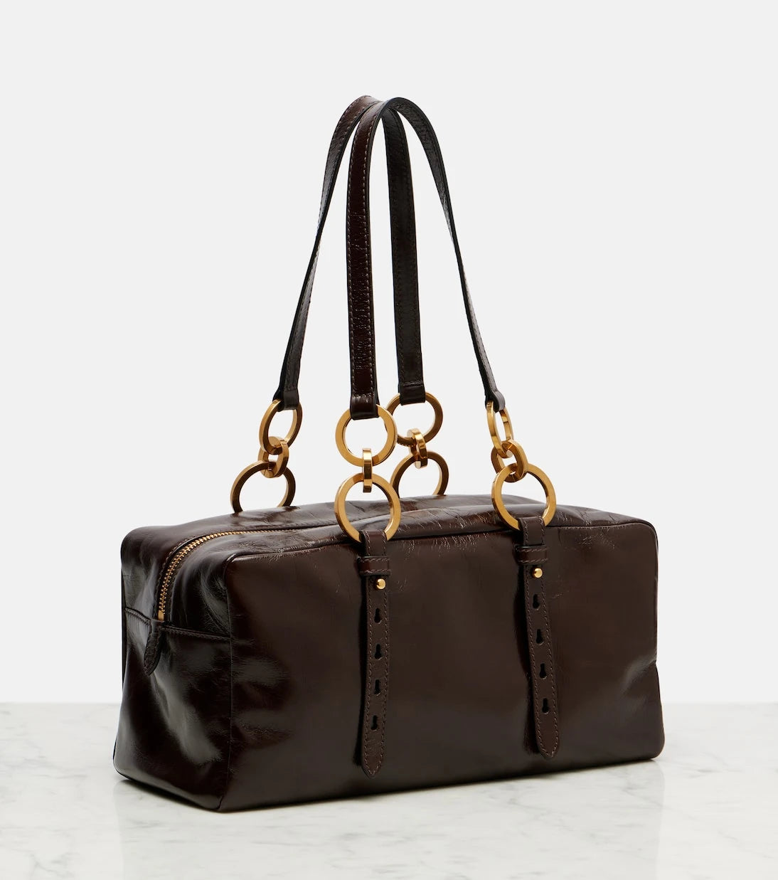 Prada - Prada Dangle Medium leather shoulder bag