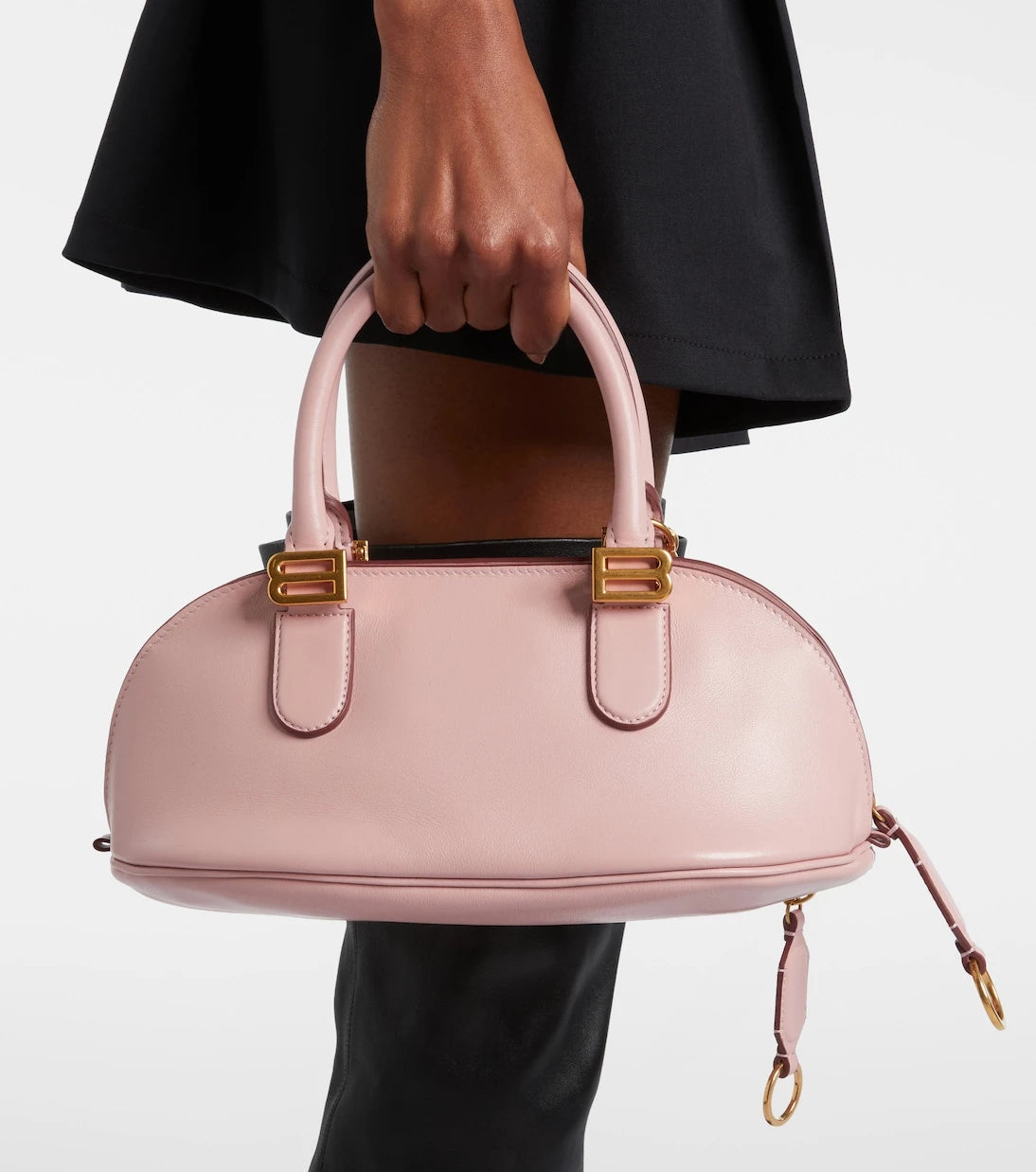 Balenciaga - Bolero Mini leather top-handle bag