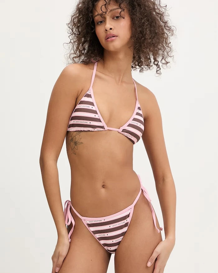 Juicy Couture Kadın İki Parça Mayo STRIPE BIKINI