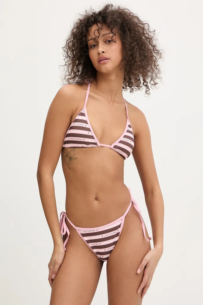 Juicy Couture Kadın İki Parça Mayo STRIPE BIKINI