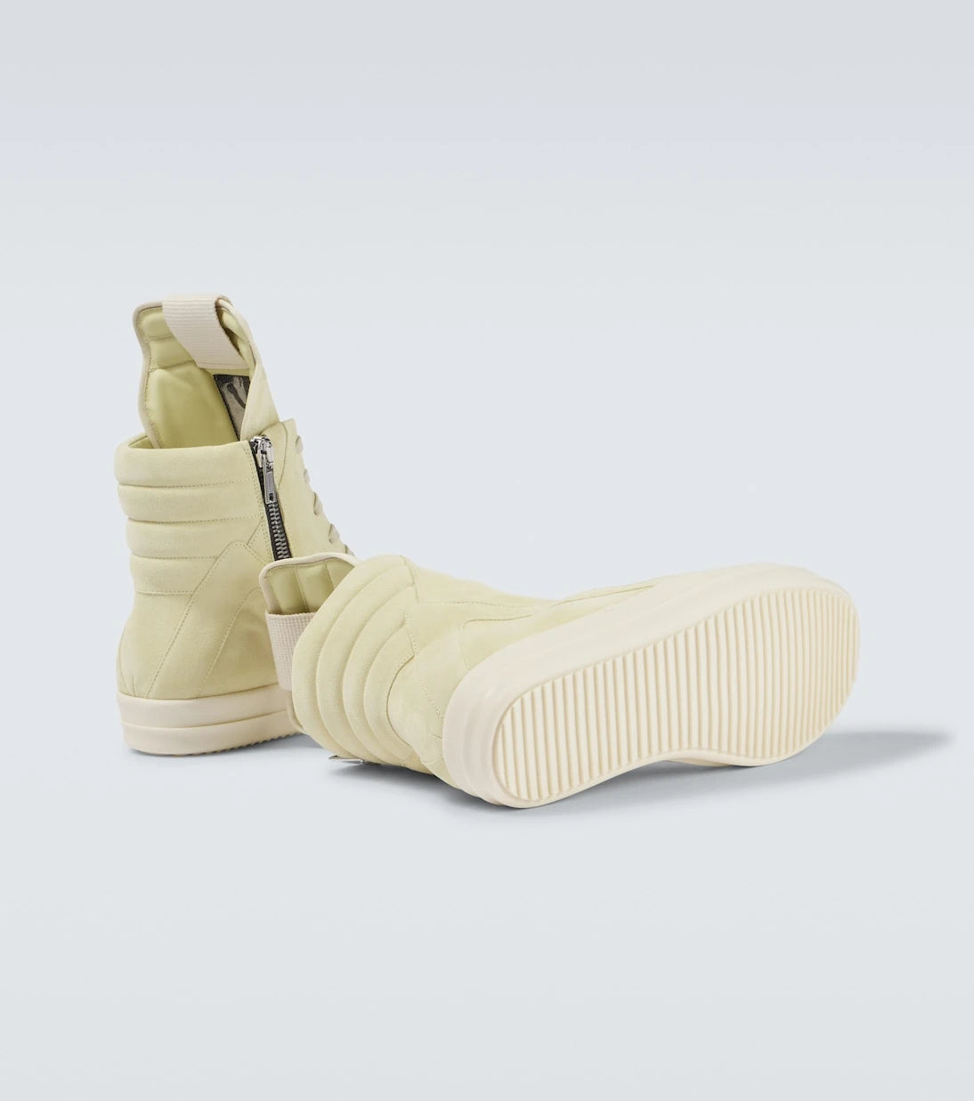 Rick Owens - Geobasket suede high-top sneakers