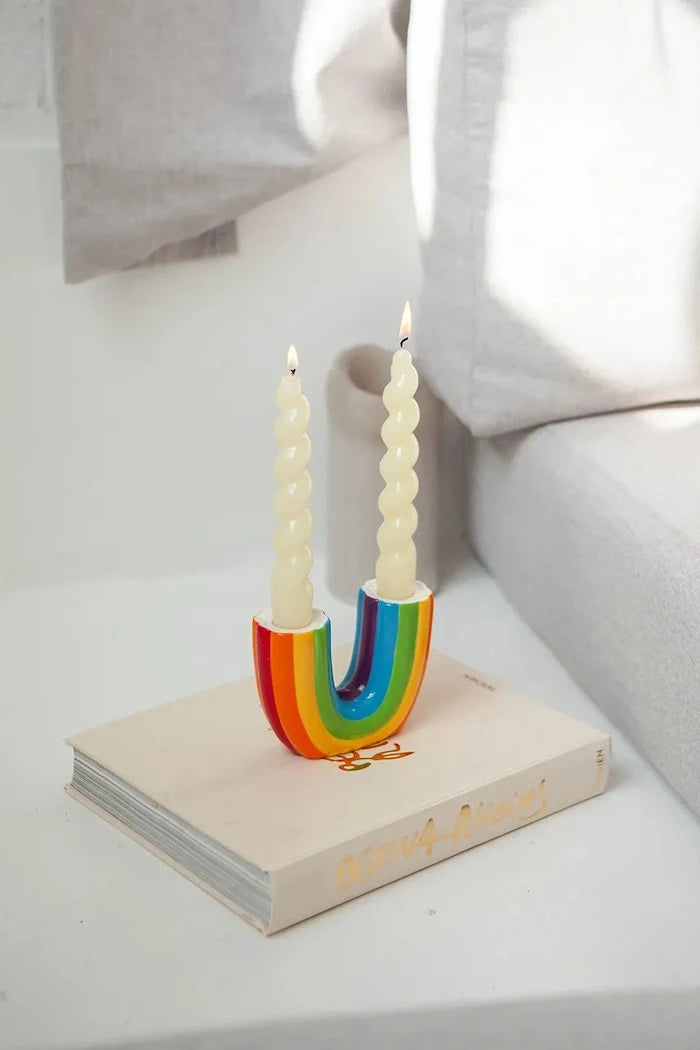 DOIY Seramik Dekoratif Mumluk 12,9 x 4,5 x 9,5 cm