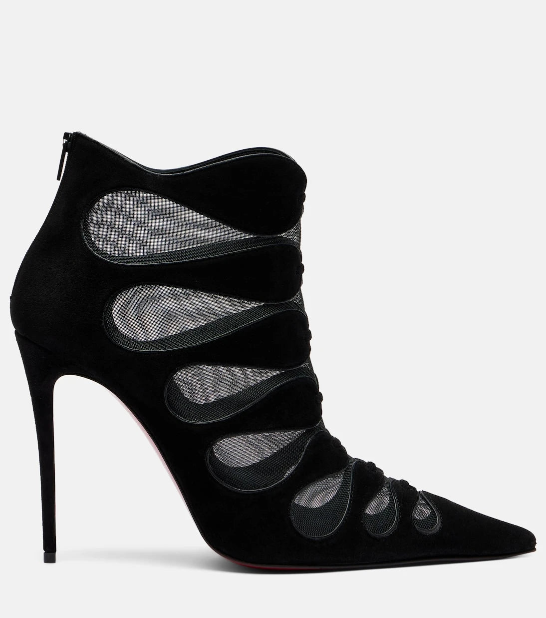 Christian Louboutin - Circus Max 100 suede ankle boots