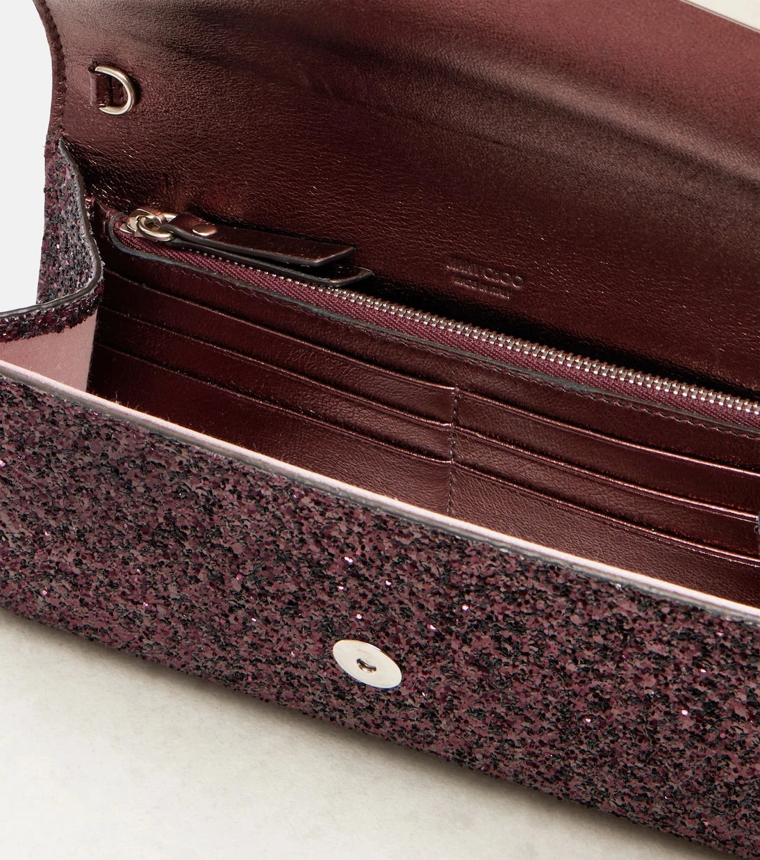 Jimmy Choo - Emmie glitter clutch