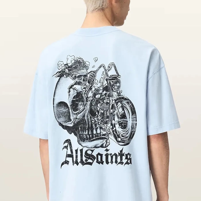 Памучна тениска AllSaints PANHEAD