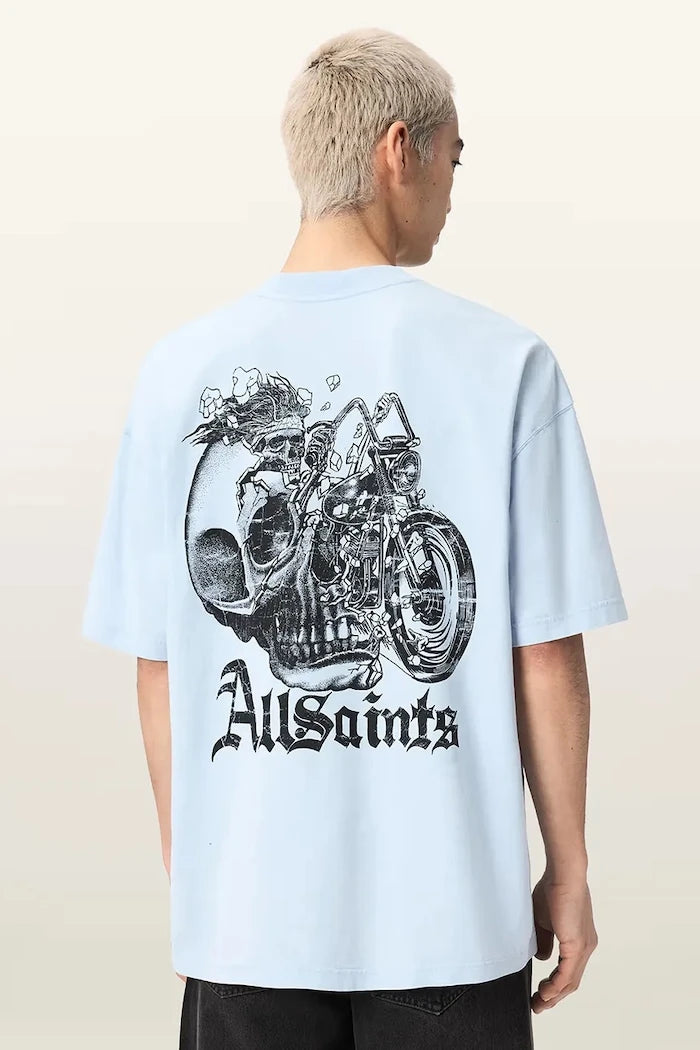 Памучна тениска AllSaints PANHEAD