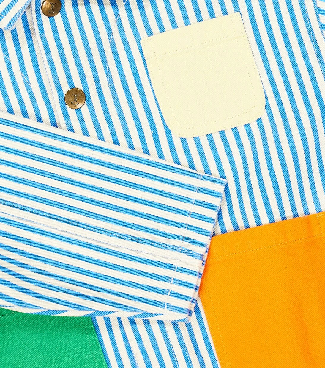 Bobo Choses - Striped cotton jacket