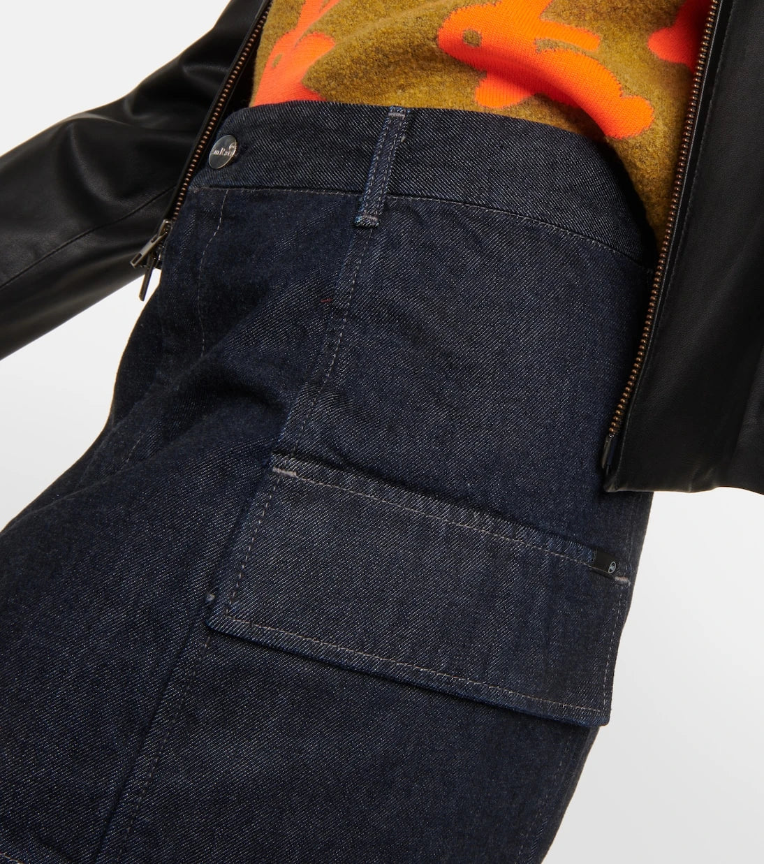 AG Jeans - x EmRata Colombo cargo miniskirt